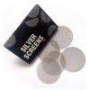 EIGHTH - Metal Screens - SILVER 5/pack