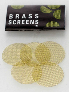 EIGHTH - Metal Screens - BRASS 5/pack