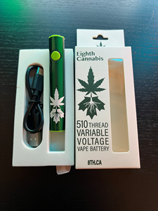 EIGHTH - 510 Vape Battery - Shiny - 1 unit